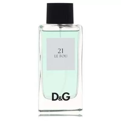 Le Fou 21 by Dolce & Gabbana Eau De Toilette spray (Tester) 3.3 oz For Men