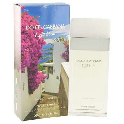 Light Blue Escape to Panarea by Dolce & Gabbana Eau De Toilette Spray 3.3 oz For Women