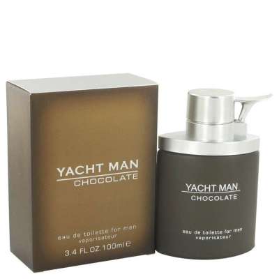 Yacht Man Chocolate by Myrurgia Eau De Toilette Spray 3.4 oz For Men