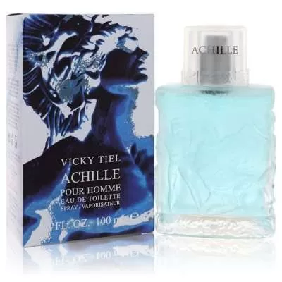 Achille Pour Homme by Vicky Tiel Eau De Toilette Spray 3.4 oz For Men