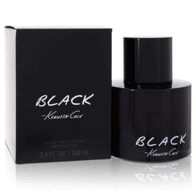 Kenneth Cole Black by Kenneth Cole Eau De Toilette Spray 3.4 oz For Men