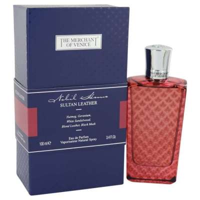 Sultan Leather by The Merchant of Venice Eau De Parfum Spray 3.4 oz For Men