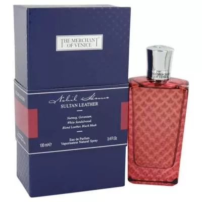 Sultan Leather by The Merchant of Venice Eau De Parfum Spray 3.4 oz For Men