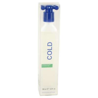 COLD by Benetton Eau De Toilette Spray (Unisex) 3.4 oz For Men