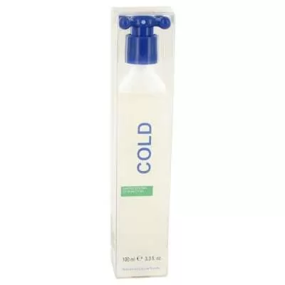 COLD by Benetton Eau De Toilette Spray (Unisex) 3.4 oz For Men