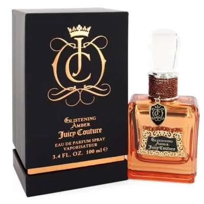 Juicy Couture Glistening Amber by Juicy Couture Eau De Parfum Spray 3.4 oz  For Women