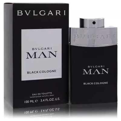 Bvlgari Man Black Cologne by Bvlgari Eau De Toilette Spray 3.4 oz For Men