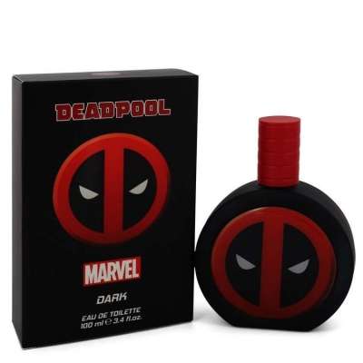 Deadpool Dark by Marvel Eau De Toilette Spray 3.4 oz For Men