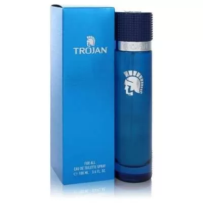 Trojan For All by Trojan Eau De Toilette Spray (Unisex) 3.4 oz For Men