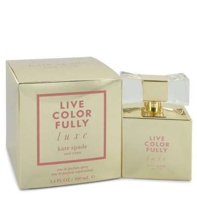 Live Colorfully Luxe by Kate Spade Eau De Parfum Spray 3.4 oz For Women
