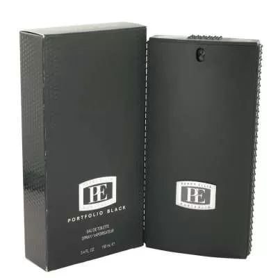 Portfolio Black by Perry Ellis Eau De Toilette Spray 3.4 oz For Men
