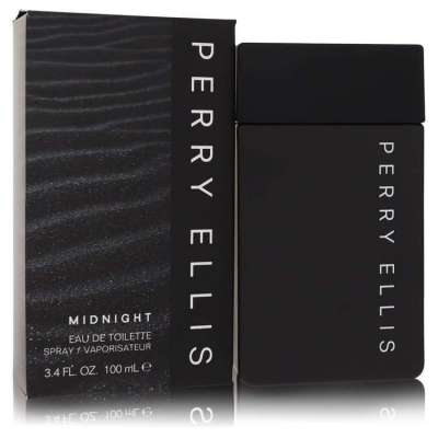 Perry Ellis Midnight by Perry Ellis Eau De Toilette Spray 3.4 oz For Men