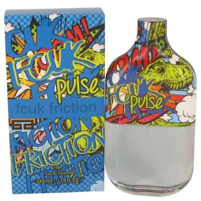 FCUK Friction Pulse by French Connection Eau De Toilette Spray 3.4 oz For Men