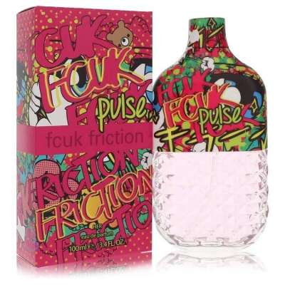 FCUK Friction Pulse by French Connection Eau De Parfum Spray 3.4 oz For Women