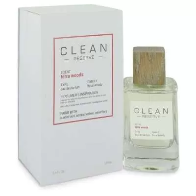 Clean Terra Woods Reserve Blend by Clean Eau De Parfum Spray 3.4 oz For Women