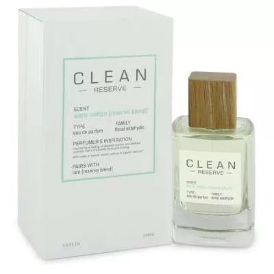 Clean Reserve Warm Cotton by Clean Eau De Parfum Spray 3.4 oz For Women