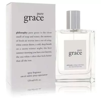 Pure Grace by Philosophy Eau De Toilette Spray 4 oz For Women