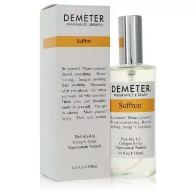 Demeter Saffron by Demeter Cologne Spray (Unisex) 4 oz For Men