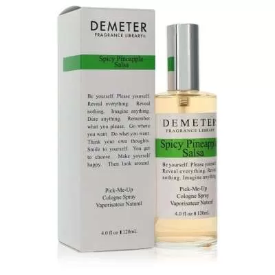 Demeter Spicy Pineapple Salsa by Demeter Cologne Spray (Unisex) 4 oz For Men