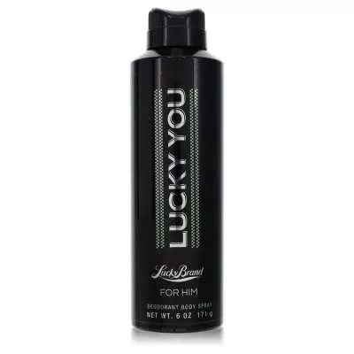 LUCKY YOU by Liz Claiborne Deodorant Spray 6 oz For Men