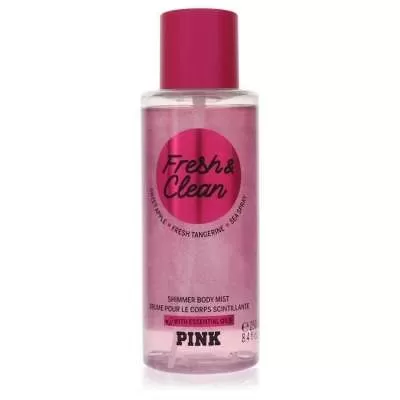 Pink Fresh And Clean by Victoria's Secret Shimmer Body Mist 8.4 oz For Women