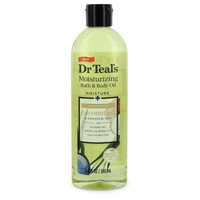 Dr Teal's Moisturizing Bath & Body Oil by Dr Teal's Nourishing Coconut Oil with Essensial Oils, Jojo