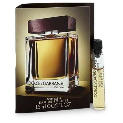 The One by Dolce & Gabbana Vial (sample) .05 oz  For Men