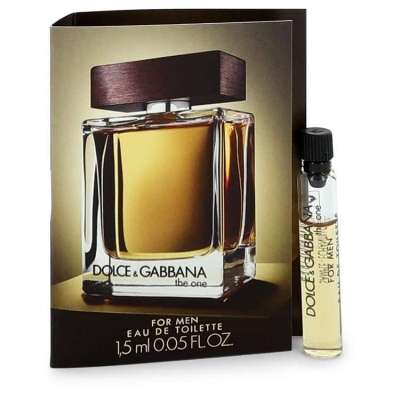 The One by Dolce & Gabbana Vial (sample) .05 oz  For Men