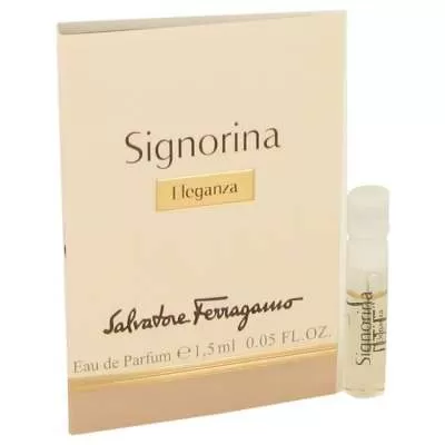 Signorina Eleganza by Salvatore Ferragamo Vial (sample) .05 oz For Women
