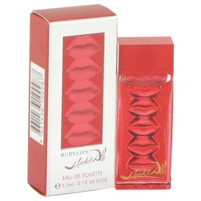 Ruby Lips by Salvador Dali Mini EDT .12 oz For Women