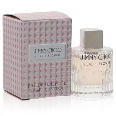 Jimmy Choo Illicit Flower by Jimmy Choo Mini EDT Spray .15 oz For Women