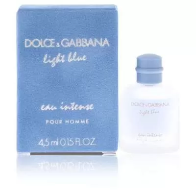 Light Blue Eau Intense by Dolce & Gabbana Mini EDP .15 oz For Men