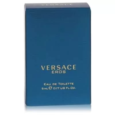 Versace Eros by Versace Mini EDT .16 oz For Men