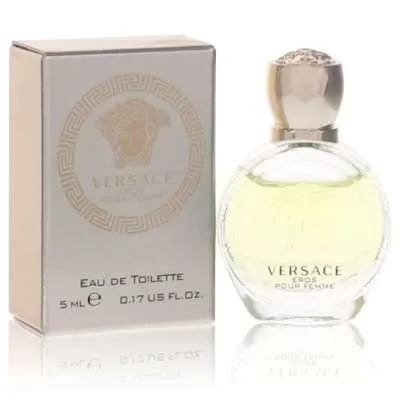Versace Eros by Versace Mini EDT .17 oz For Women