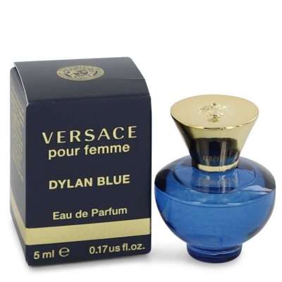 Versace Pour Femme Dylan Blue by Versace Mini EDP .17 oz For Women