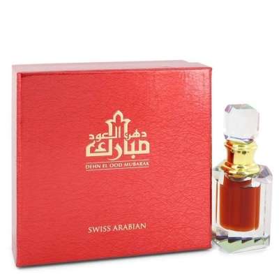 Dehn El Oud Mubarak by Swiss Arabian Extrait De Parfum (Unisex) .20 oz For Men