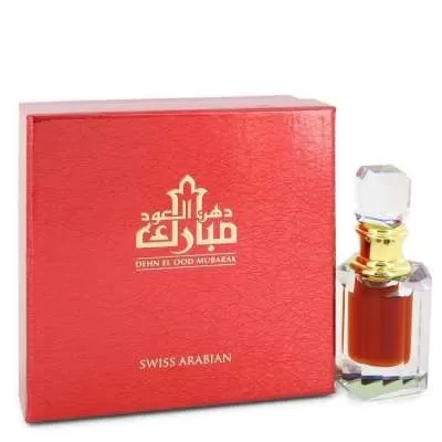Dehn El Oud Mubarak by Swiss Arabian Extrait De Parfum (Unisex) .20 oz For Men