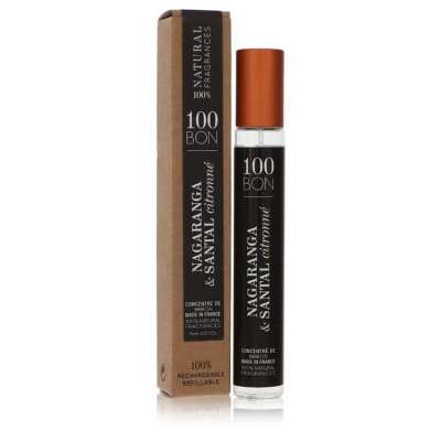 100 Bon Nagaranga & Santal Citronne by 100 Bon Mini Concentree De Parfum (Unisex Refillable) .5 oz F