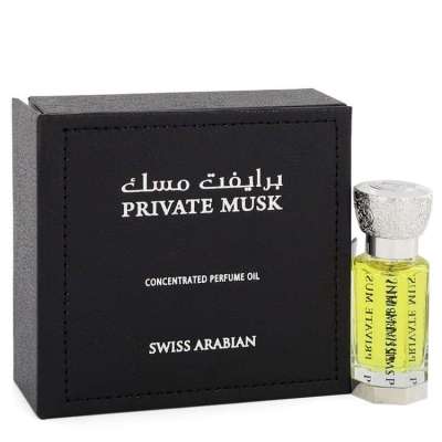 Swiss Arabian Private Musk by Swiss Arabian Concentrated Perfume Oil (Unisex) 0.4 oz For Women