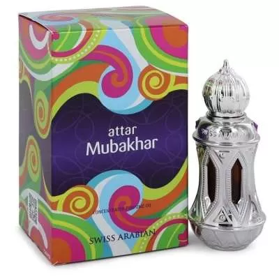 Swiss Arabian Attar Mubakhar by Swiss Arabian Concentrated Perfume Oil .67 oz For Men