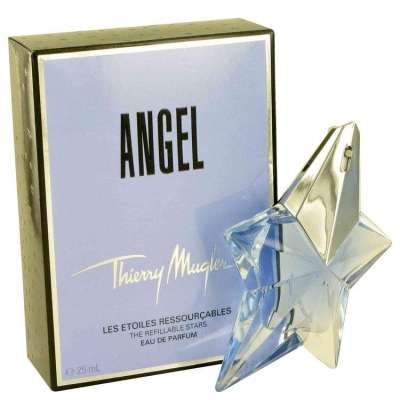 ANGEL by Thierry Mugler Eau De Parfum Spray Refillable .8 oz For Women