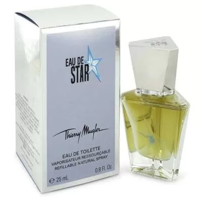 Eau De Star by Thierry Mugler Eau De Toilette Spray Refillable .85 oz For Women