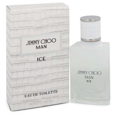 Jimmy Choo Ice by Jimmy Choo Eau De Toilette Spray 1 oz For Men