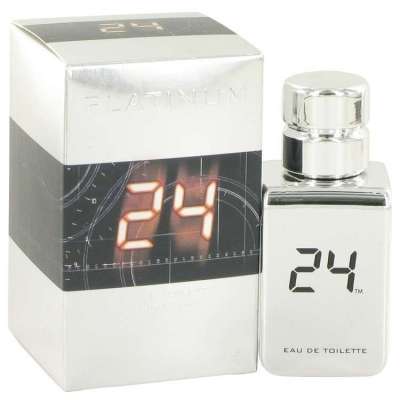 24 Platinum The Fragrance by ScentStory Eau De Toilette Spray 1 oz For Men