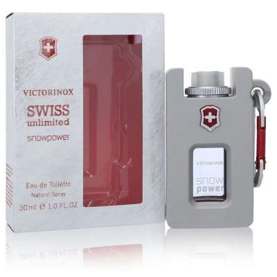 Swiss Unlimited Snowpower by Swiss Army Eau De Toilette Spray 1 oz For Men