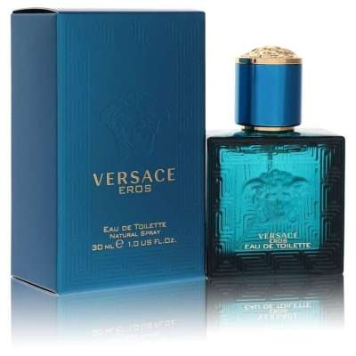 Versace Eros by Versace Eau De Toilette Spray 1 oz For Men