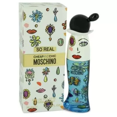 Cheap & Chic So Real by Moschino Eau De Toilette Spray 1 oz For Women