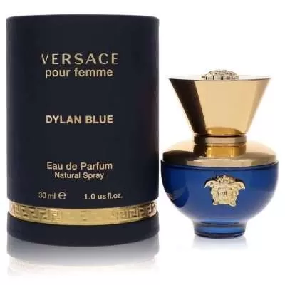 Versace Pour Femme Dylan Blue by Versace Eau De Parfum Spray 1 oz For Women