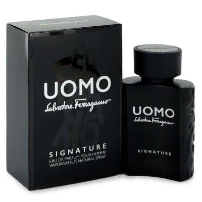 Salvatore Ferragamo Uomo Signature by Salvatore Ferragamo Eau De Parfum Spray 1 oz  For Men