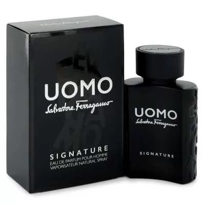 Salvatore Ferragamo Uomo Signature by Salvatore Ferragamo Eau De Parfum Spray 1 oz  For Men